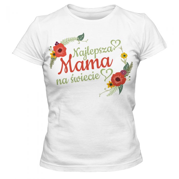 koszulka najlepsza mama na świecie