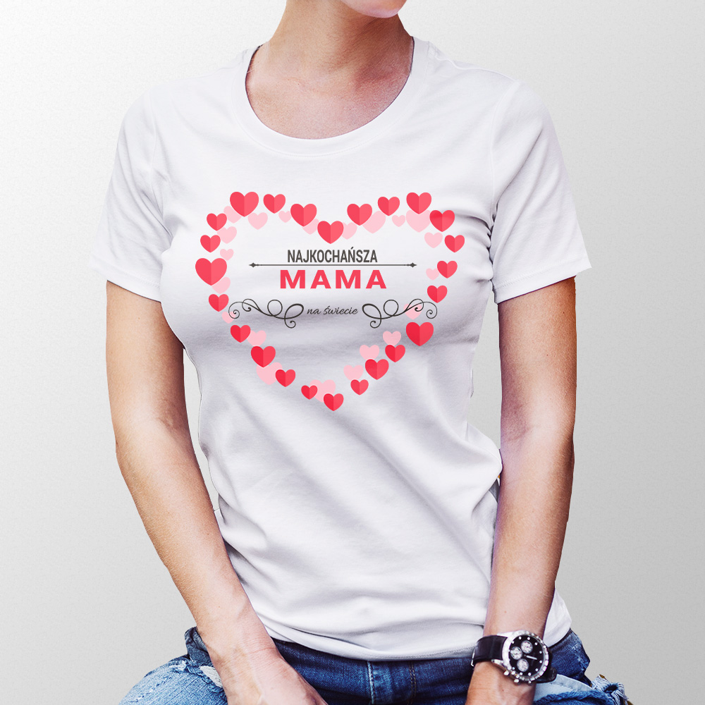Koszulka NAJUKOCHAŃSZA MAMA