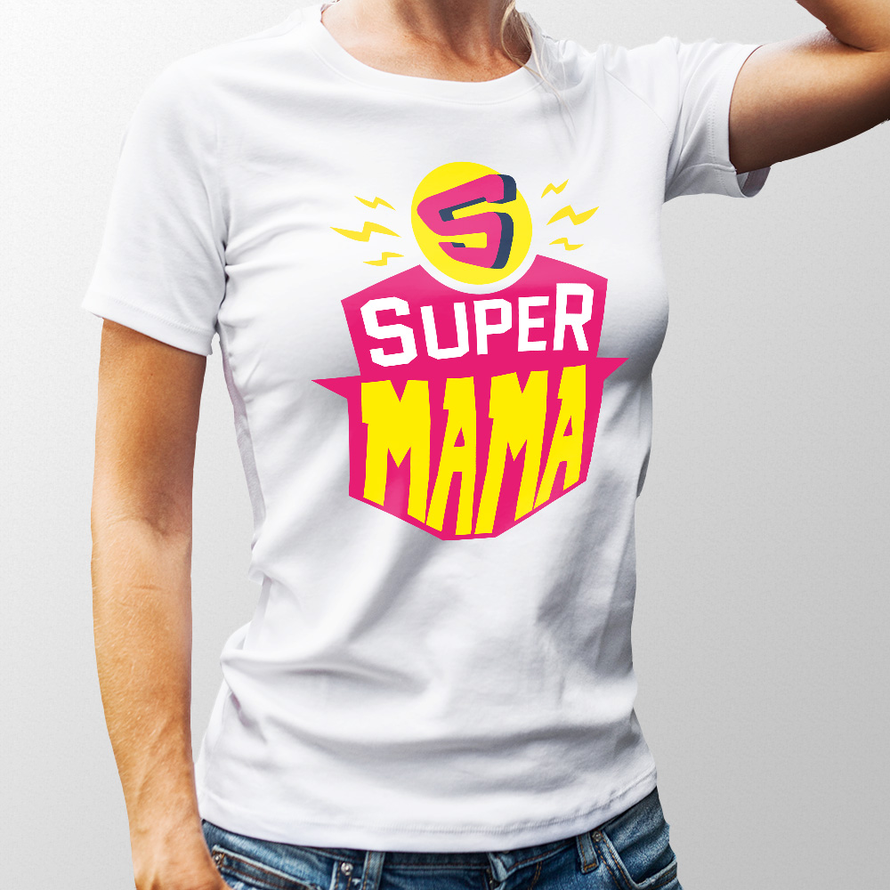 Koszulka SUPER MAMA