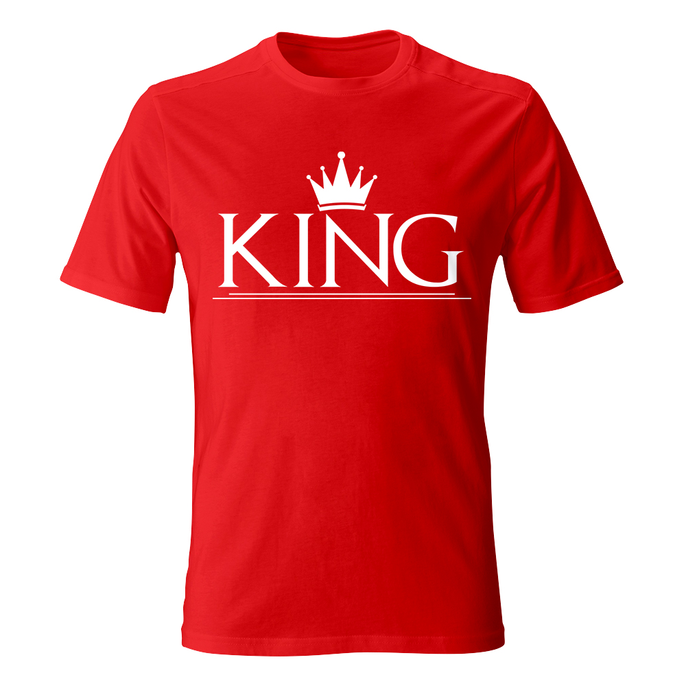 koszulka meska czerwona2 king queen 3