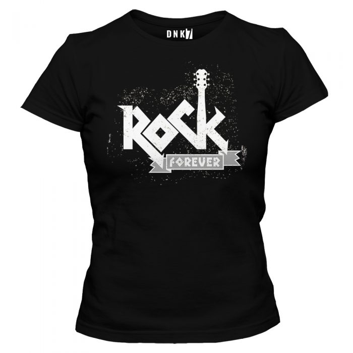 rock forever koszulka damska czarna