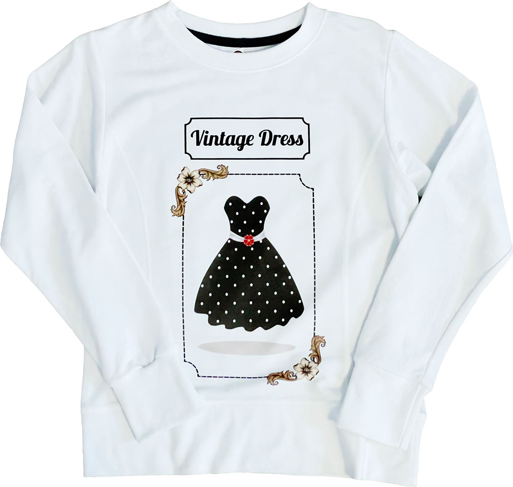 damska bluza z własnym nadrukiem