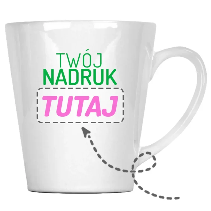 kubek latte z własnym andrukiem, główna grafika