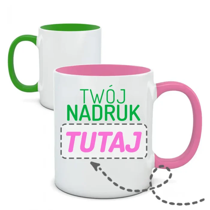 kubek 330 ml z własnym andrukiem, główna grafika