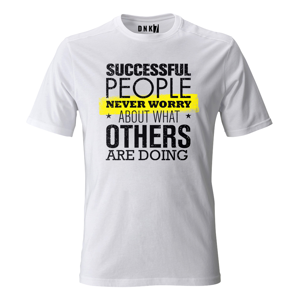 successful people koszulka meska biala