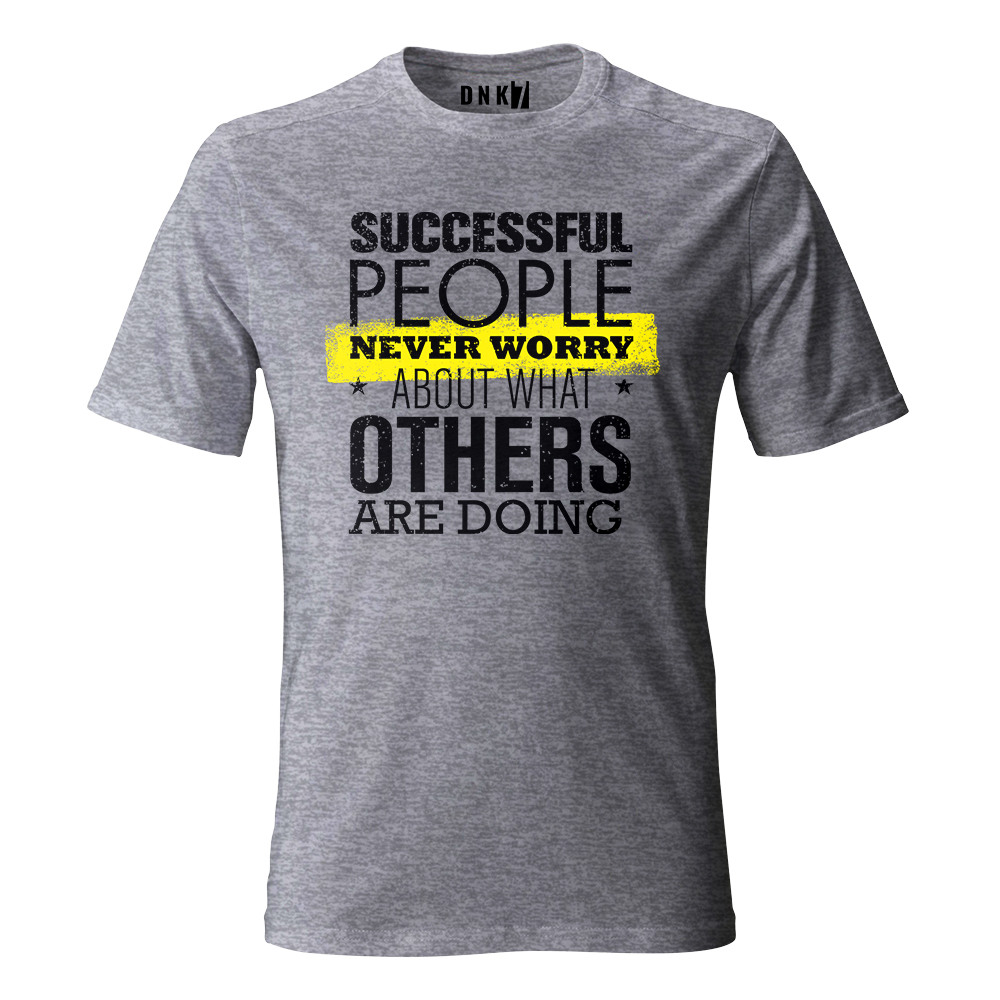 successful people koszulka meska melanz
