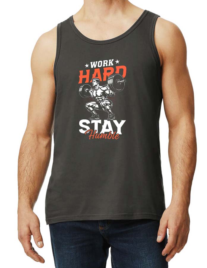 koszulka męska na ramiączkach z własnym nadrukiem