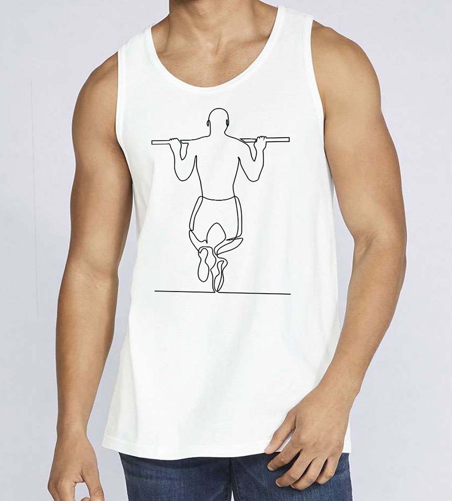 koszulka męska na ramiączkach z własnym nadrukiem