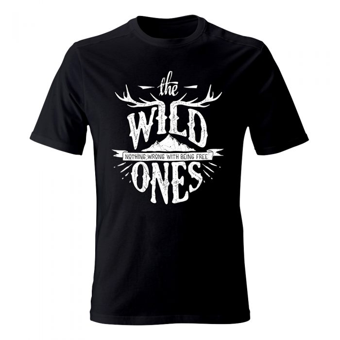 koszulka meska czarna the wild ones
