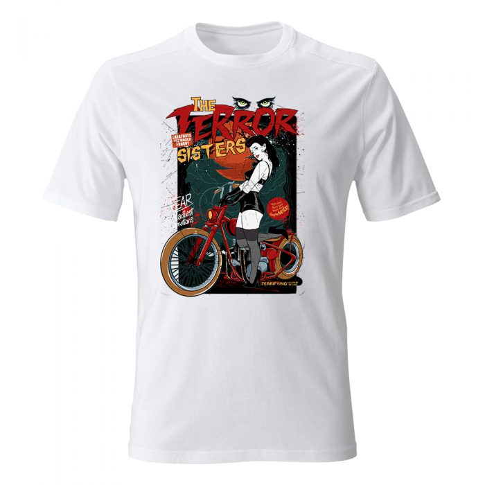 koszulka meska czarna terror sisters