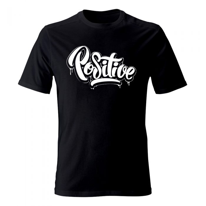 koszulka meska biala positive