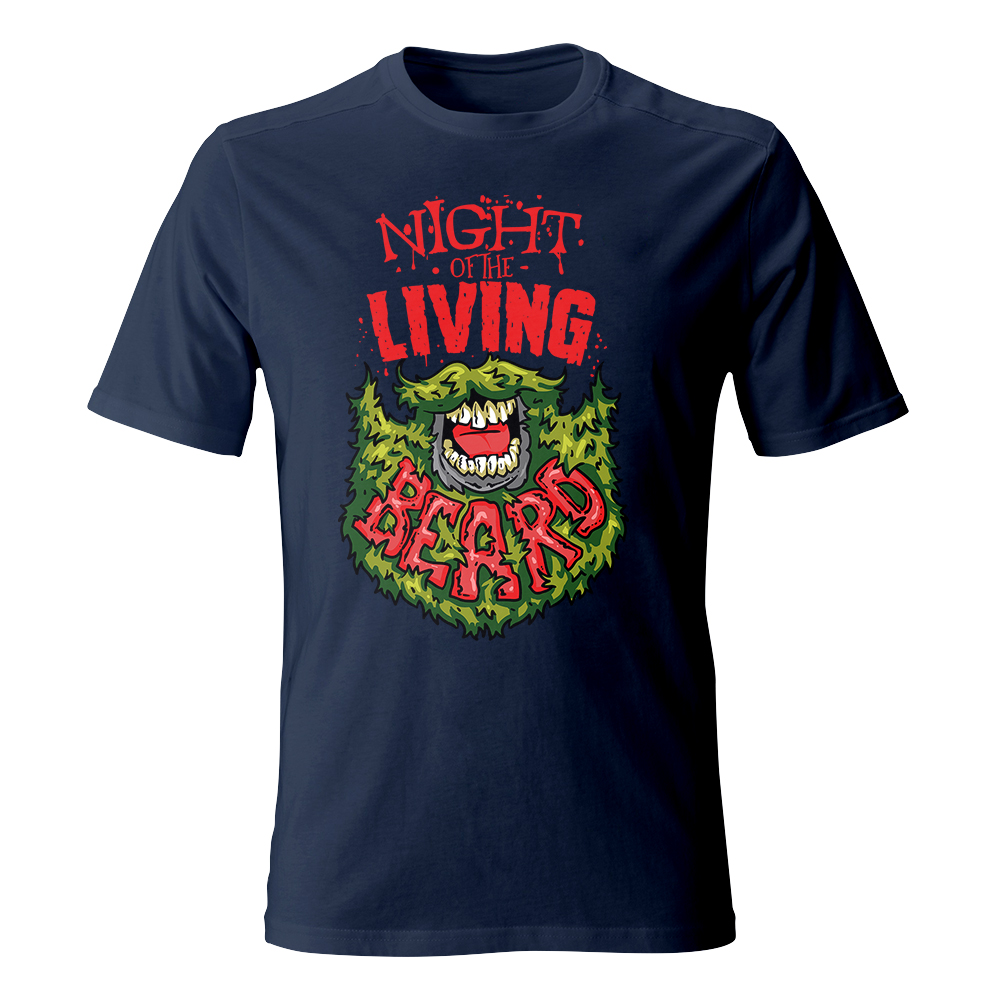 Koszulka męska z nadrukiem NIGHT OF LIVING BEARD