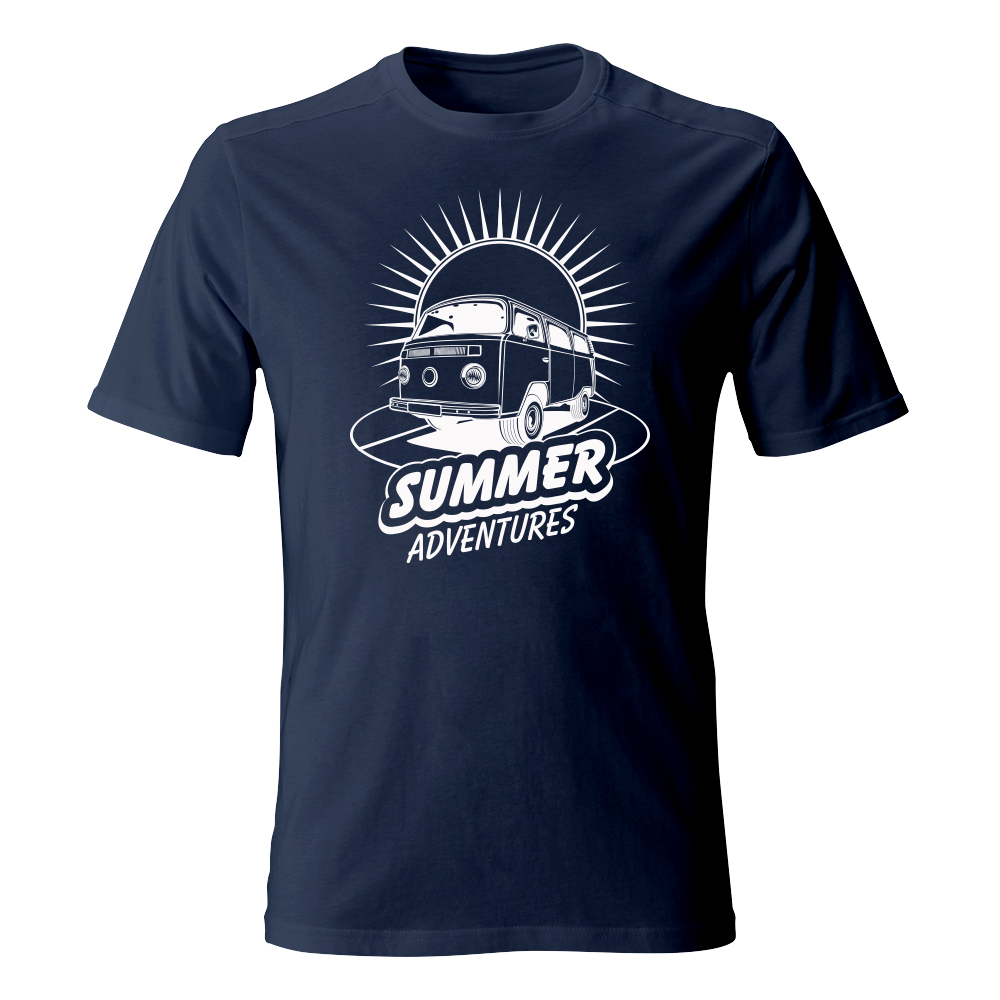 koszulka meska granatowa summer adventures