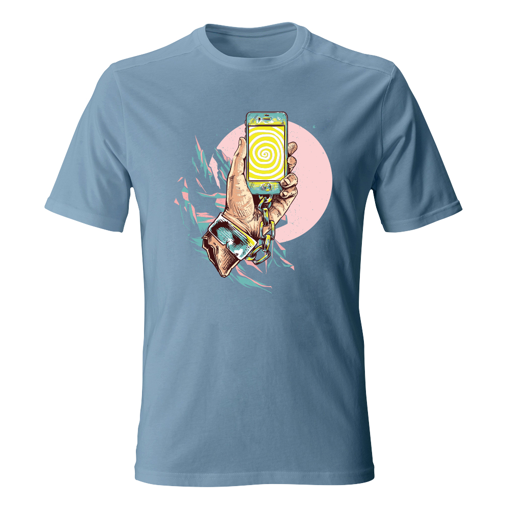 Koszulka męska z nadrukiem SELFISH