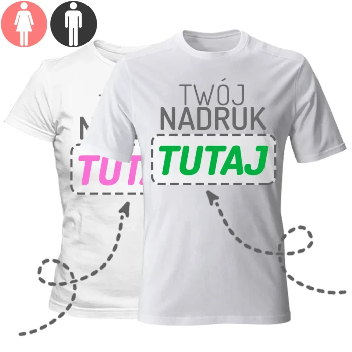 koszulka z własnym nadrukiem, główna grafika