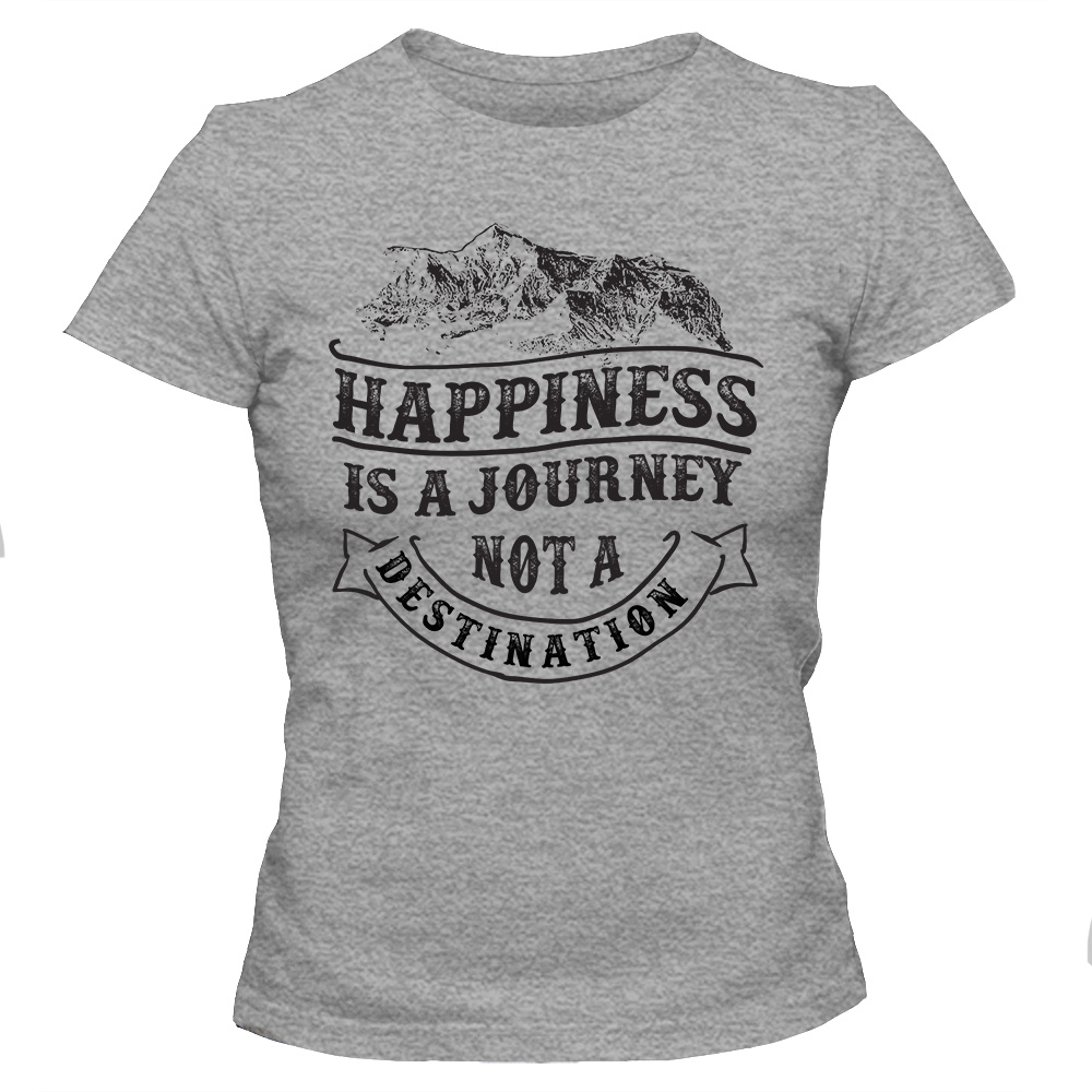 koszulka damska melanz happiness is a journey