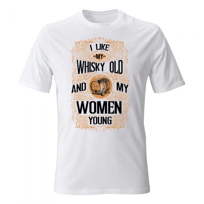 koszulka meska czarna old whiskey