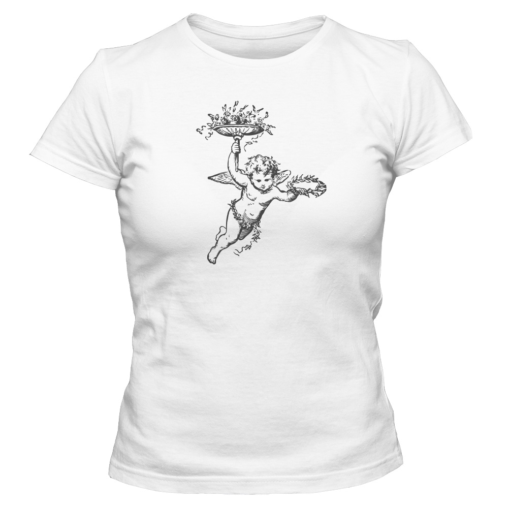 koszulka damska biala aniolek 2