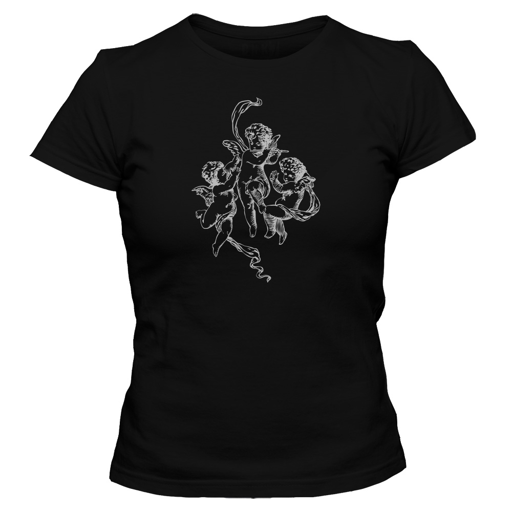 koszulka damska czarna aniolek 3