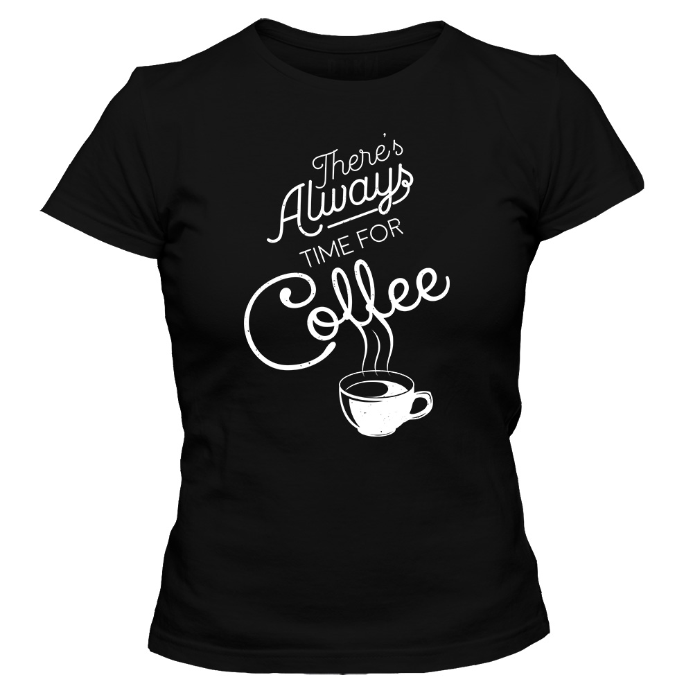koszulka damska czarna coffee 13