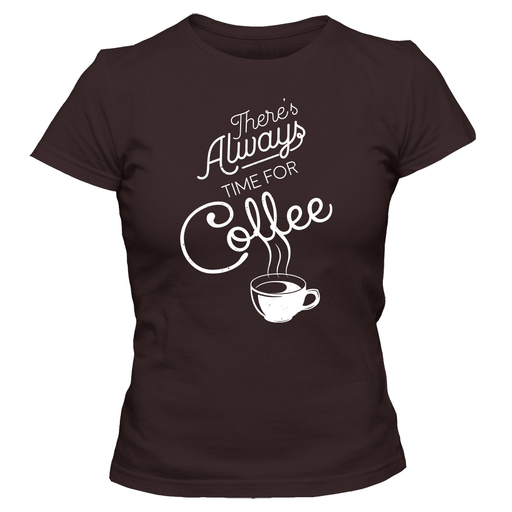 koszulka damska czekoladowa coffee 13