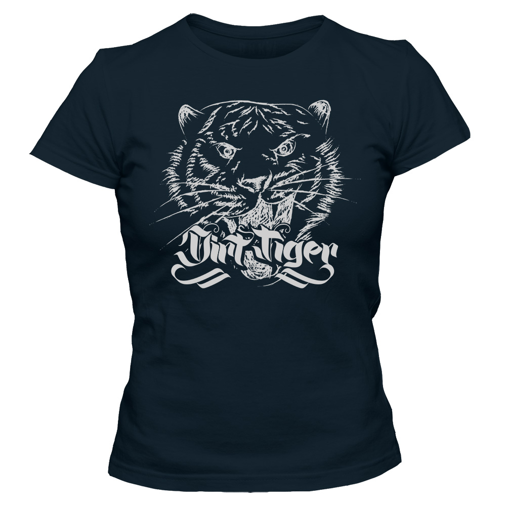koszulka damska granatowa dirt tiger