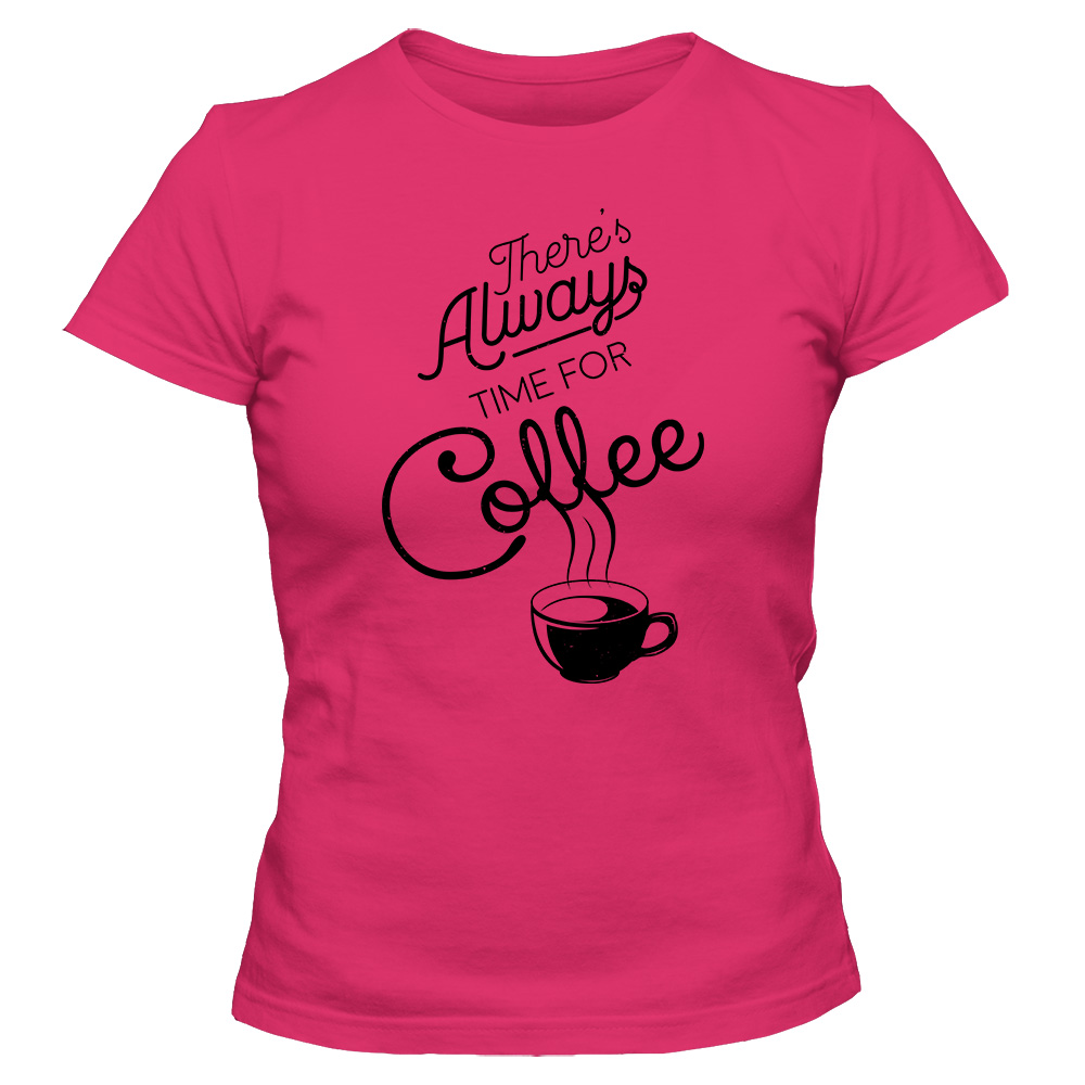 koszulka damska rozowa coffee 13