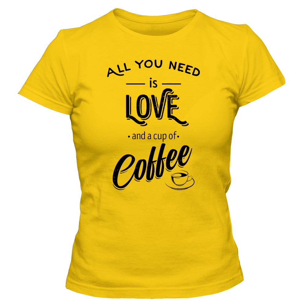 koszulka damska zolta coffee 08