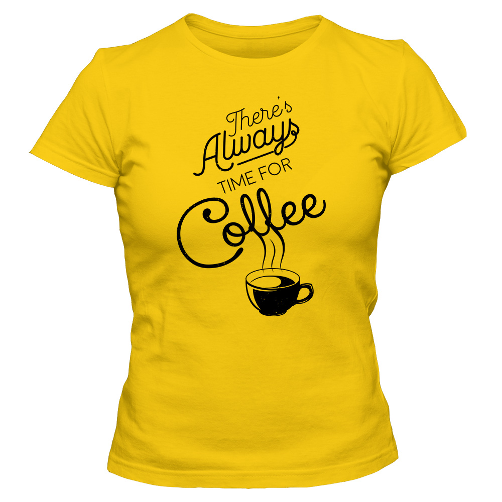 koszulka damska zolta coffee 13
