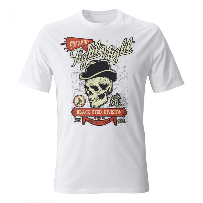 koszulka meska czarna fight night