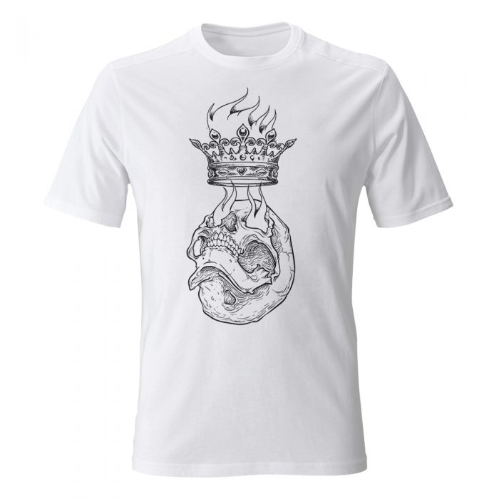 koszulka meska czarna flames