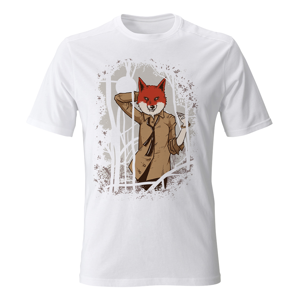 Koszulka męska z nadrukiem FOX