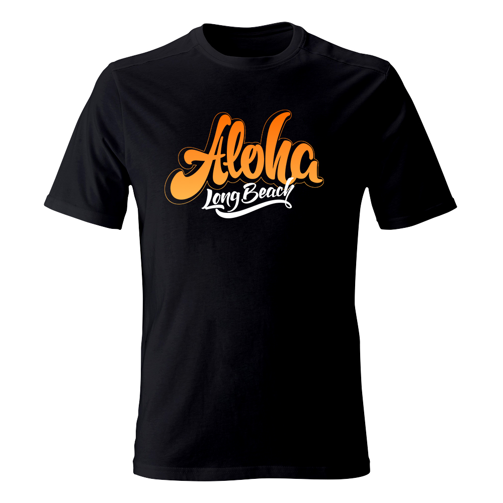 koszulka meska czarna aloha