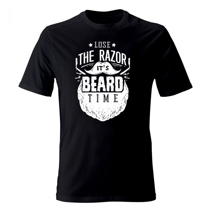 koszulka meska biala beard time