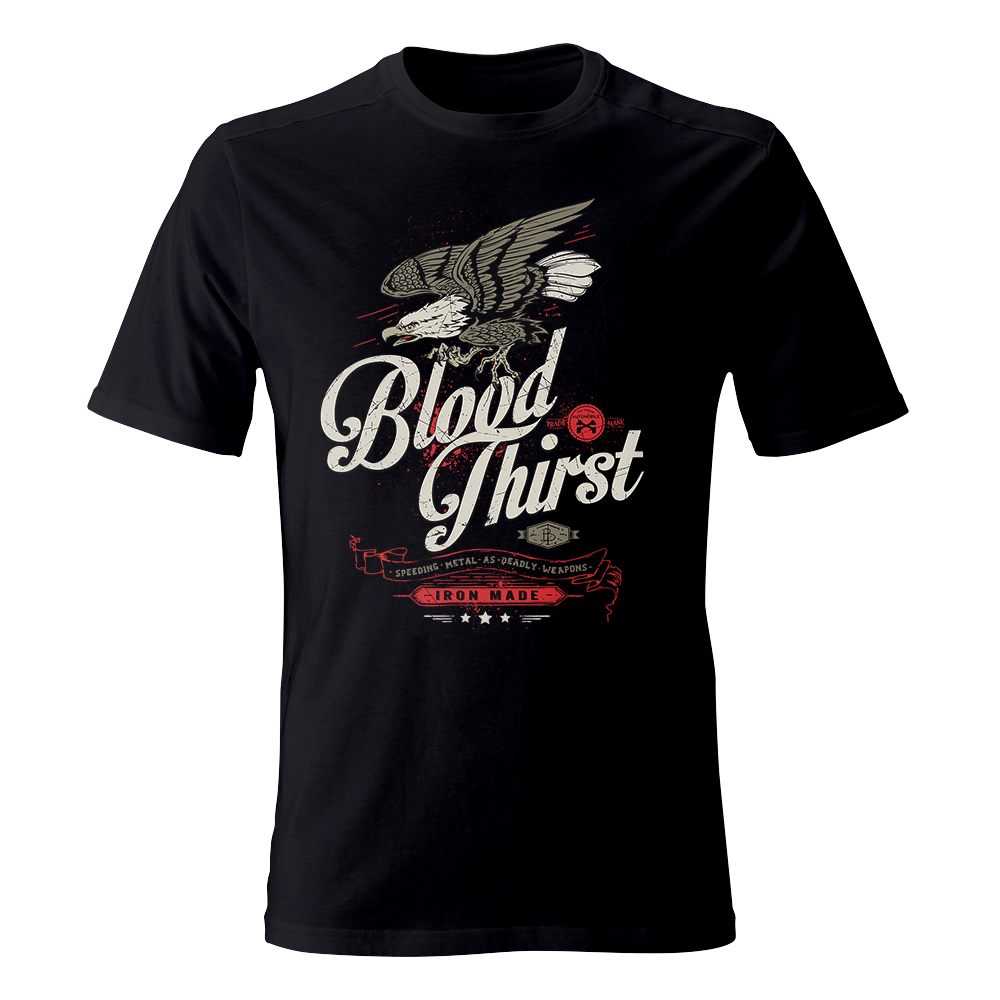 koszulka meska czarna blood thirst