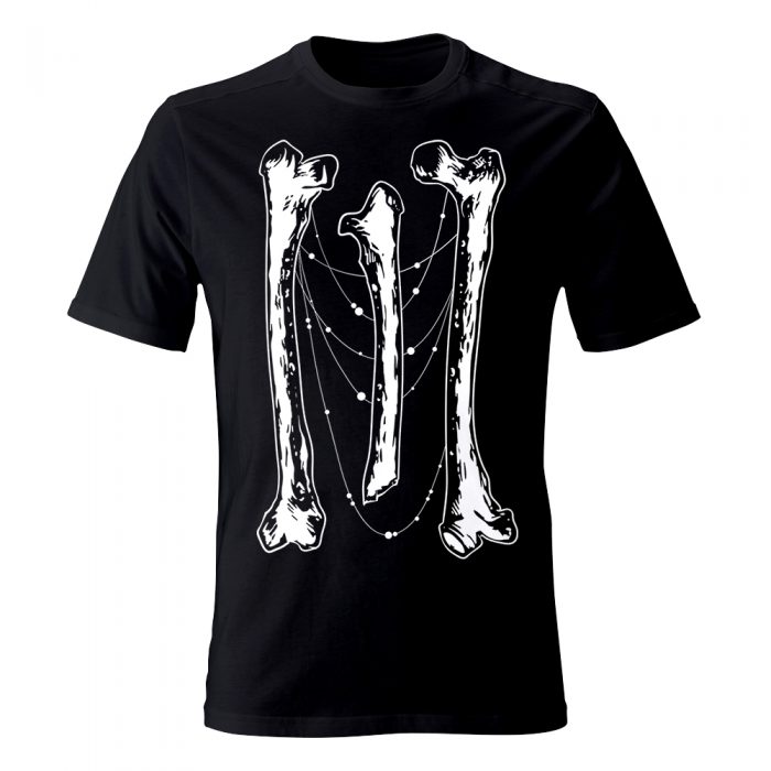 koszulka meska czarna bones