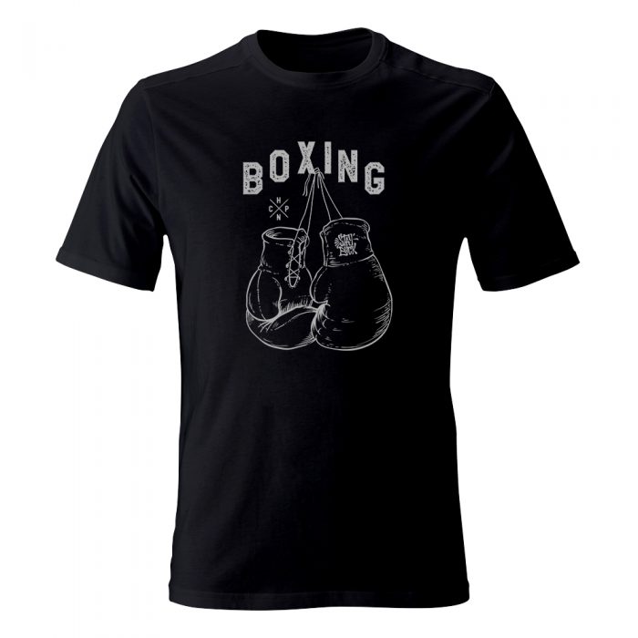 koszulka meska biala boxing