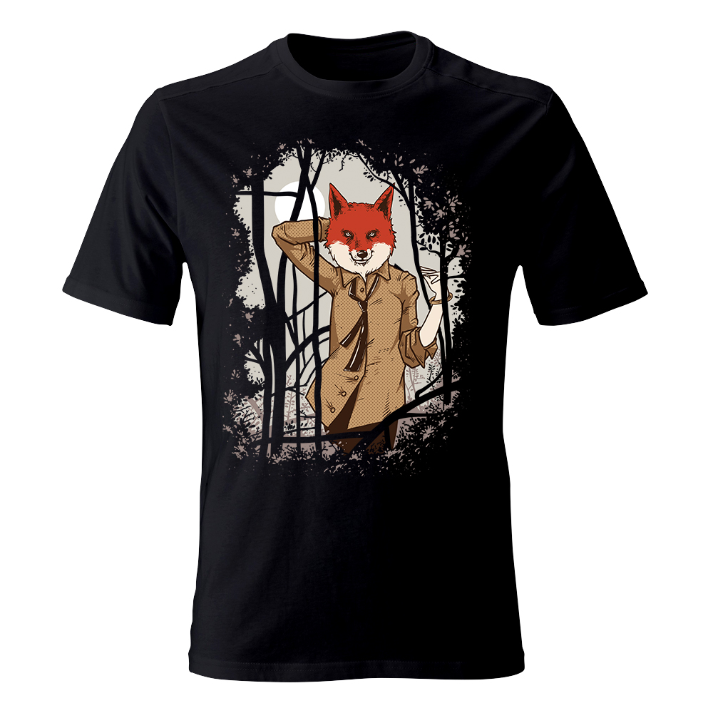 Koszulka męska z nadrukiem FOX