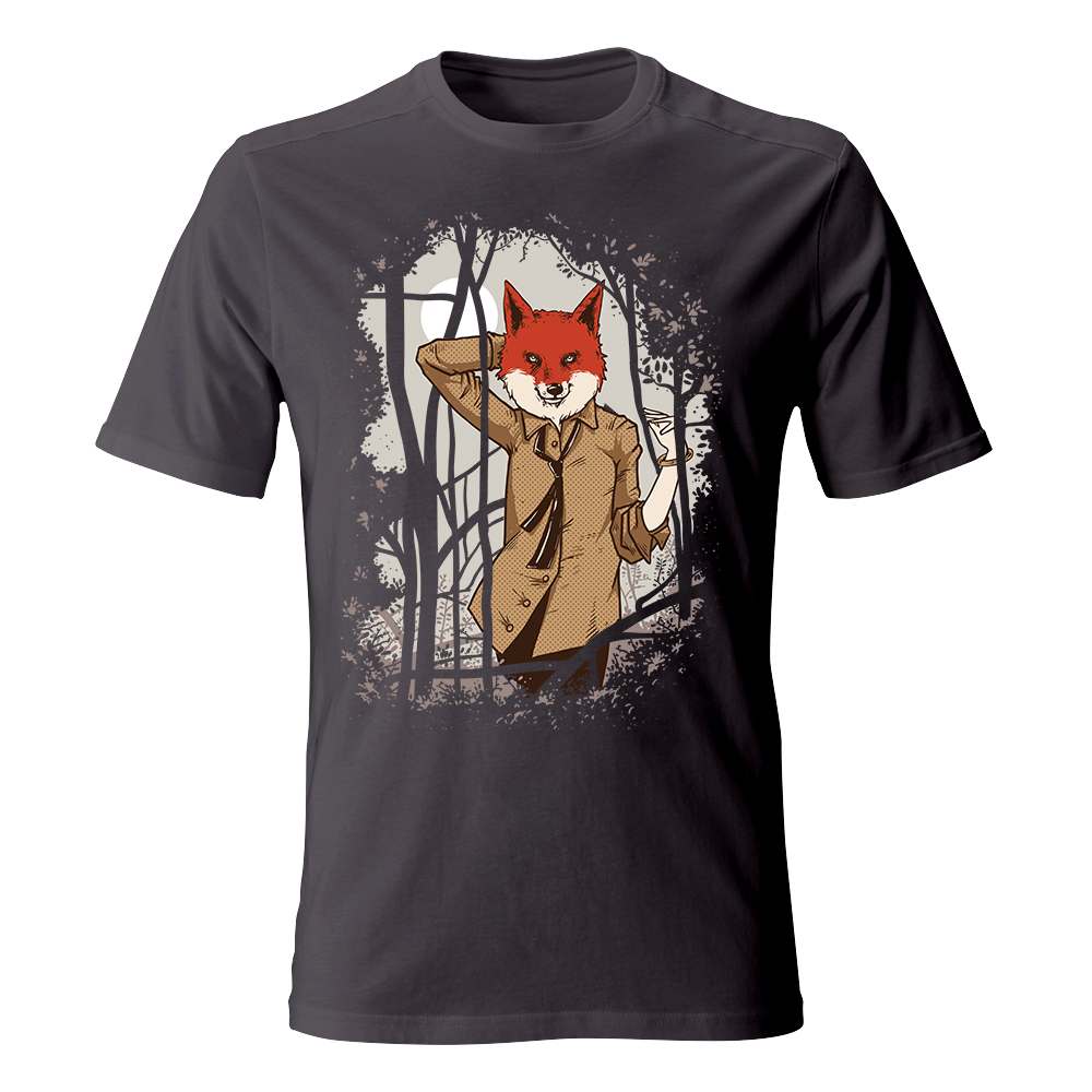 Koszulka męska z nadrukiem FOX