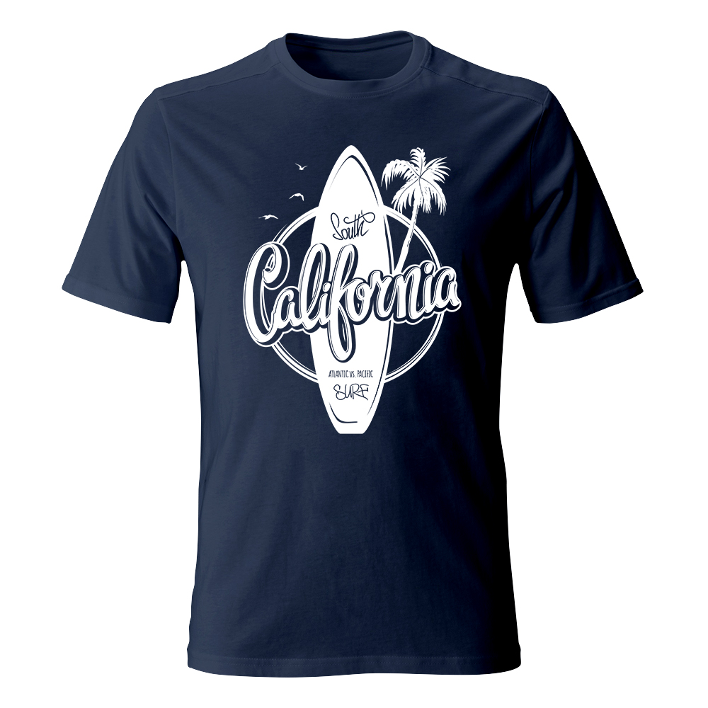 koszulka meska granatowa california 2