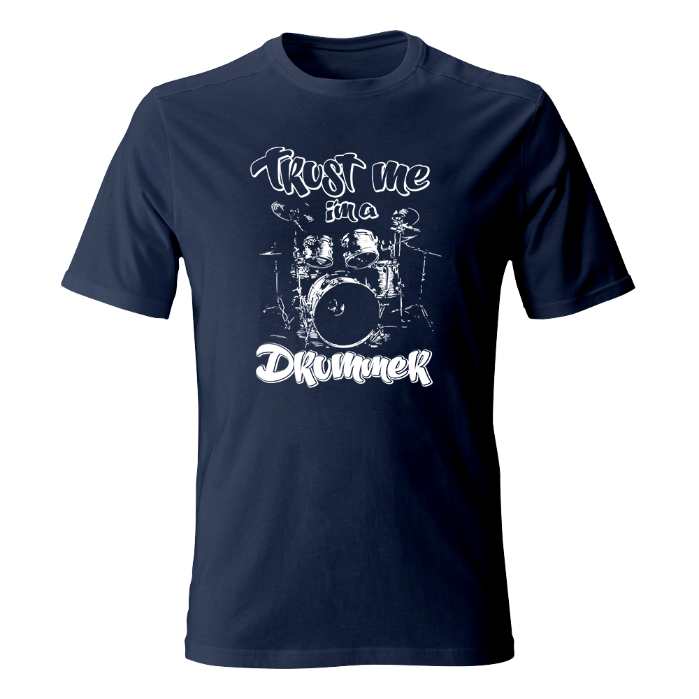 Koszulka męska z nadrukiem DRUMMER