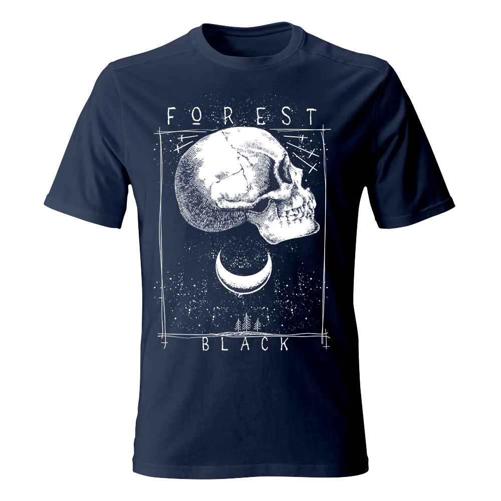 koszulka meska granatowa forest black