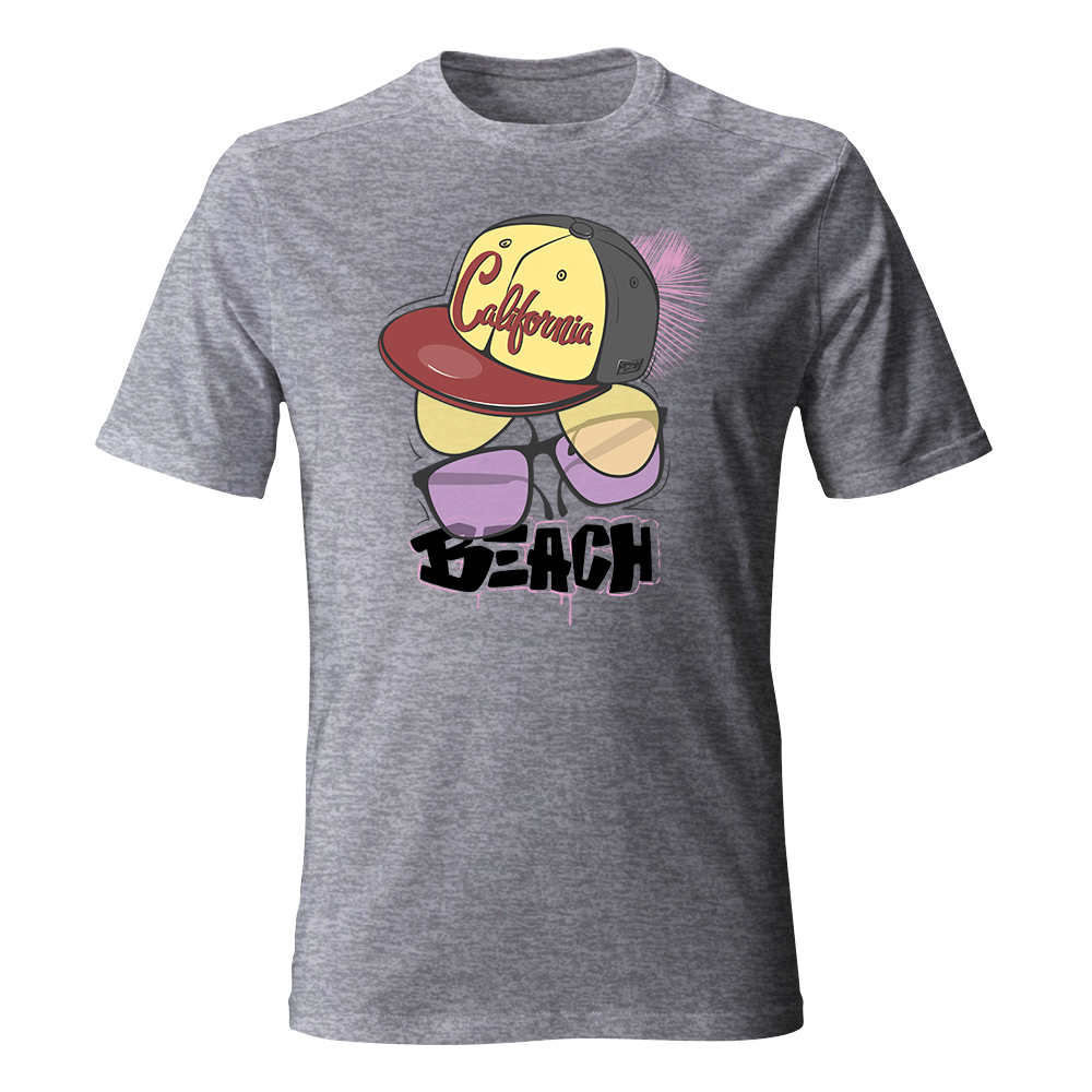 Koszulka męska z nadrukiem CALIFORNIA BEACH