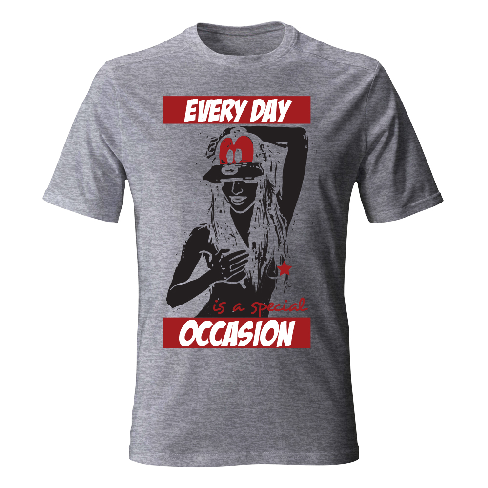 Koszulka męska z nadrukiem EVERY DAY IS A SPECIAL OCCASION