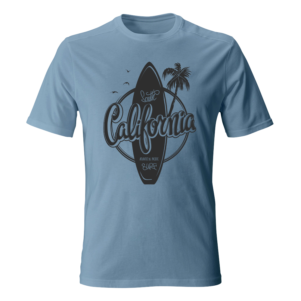 koszulka meska niebieski jasny california 2