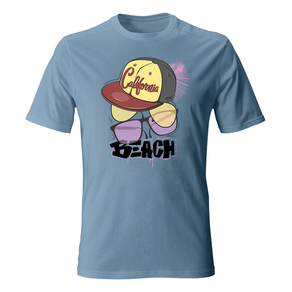 Koszulka męska z nadrukiem CALIFORNIA BEACH