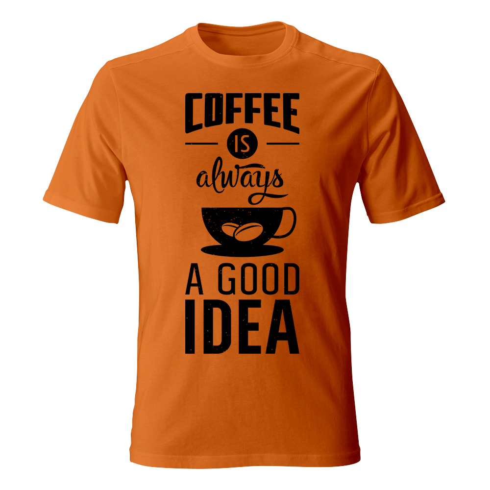 koszulka meska pomaranczowa coffee 11