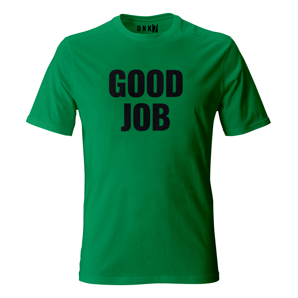 koszulka meska zielona good job