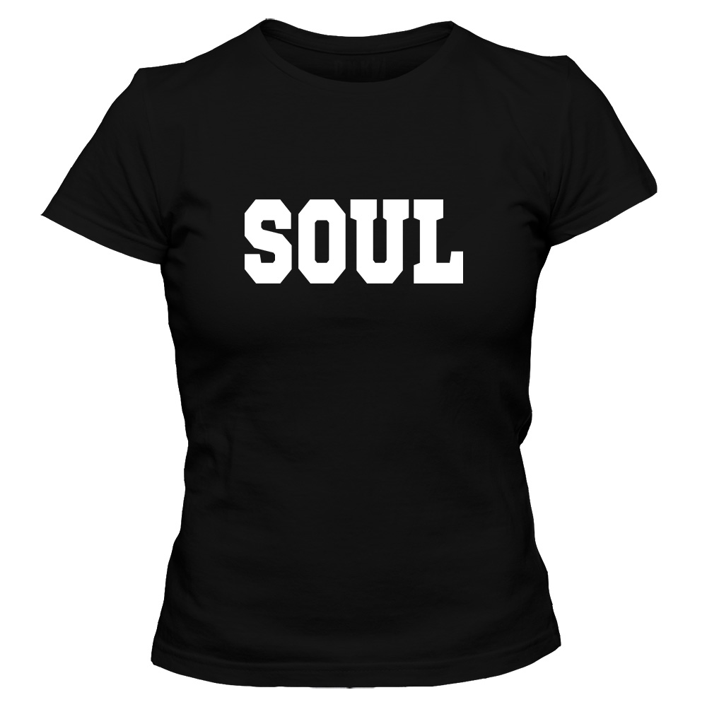 koszulka damska czarna soul mates