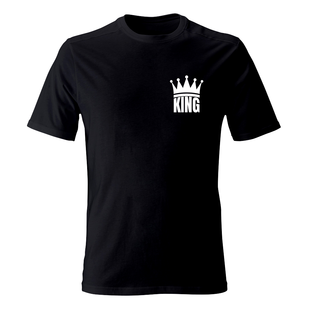 koszulka meska czarna king queen 4